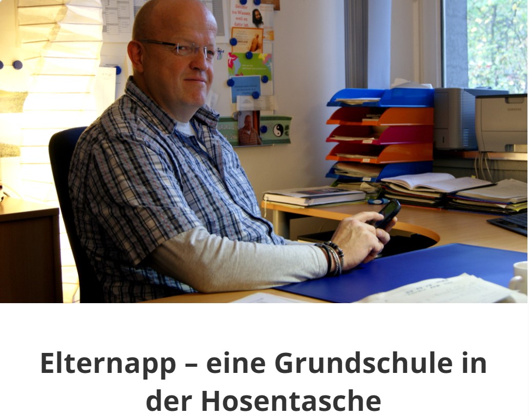 Interview über unsere Schul-App