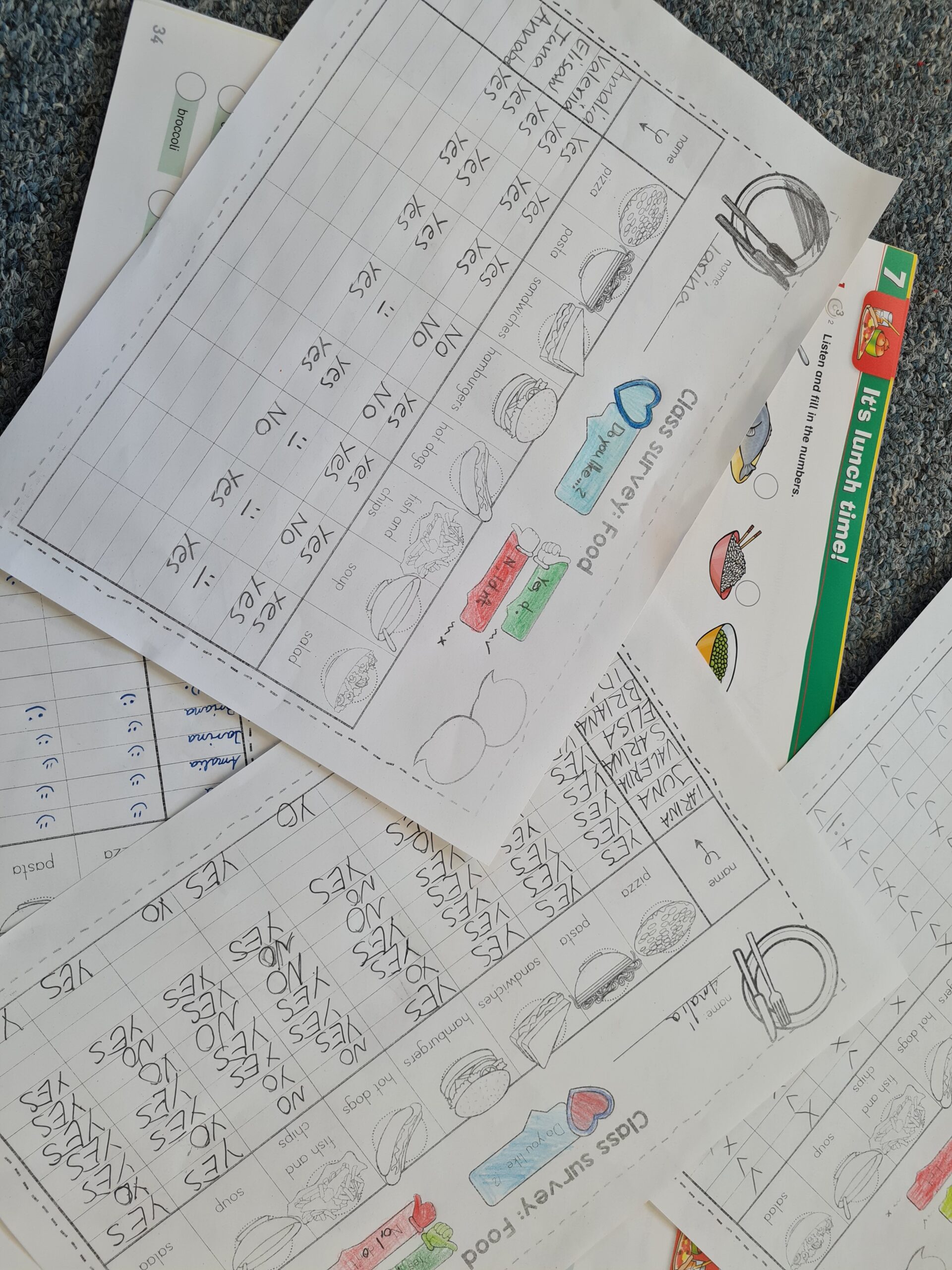 Englischunterricht mit Bewegung und Musik – „It’s lunch time!“